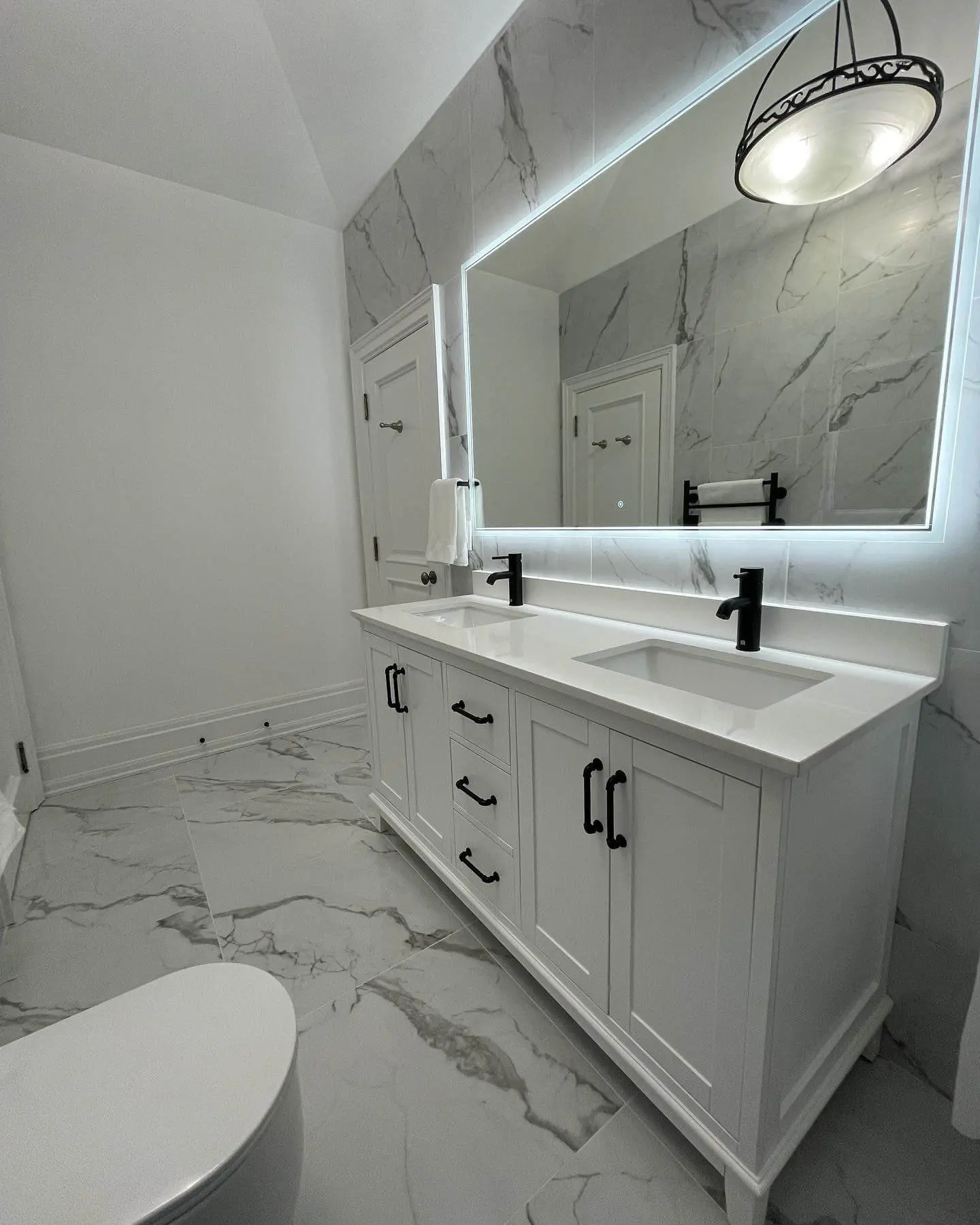 Bathroom renovation in York Mills